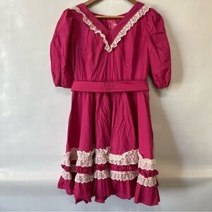 Vintage Square Dancing Dress Handmade